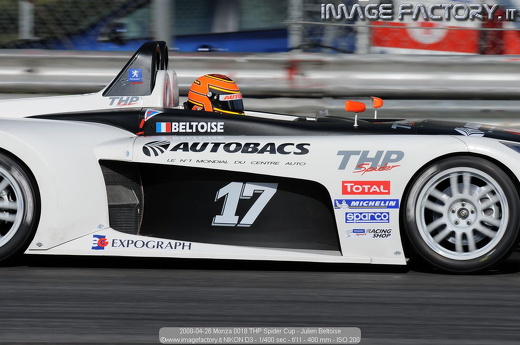 2008-04-26 Monza 0018 THP Spider Cup - Julien Beltoise